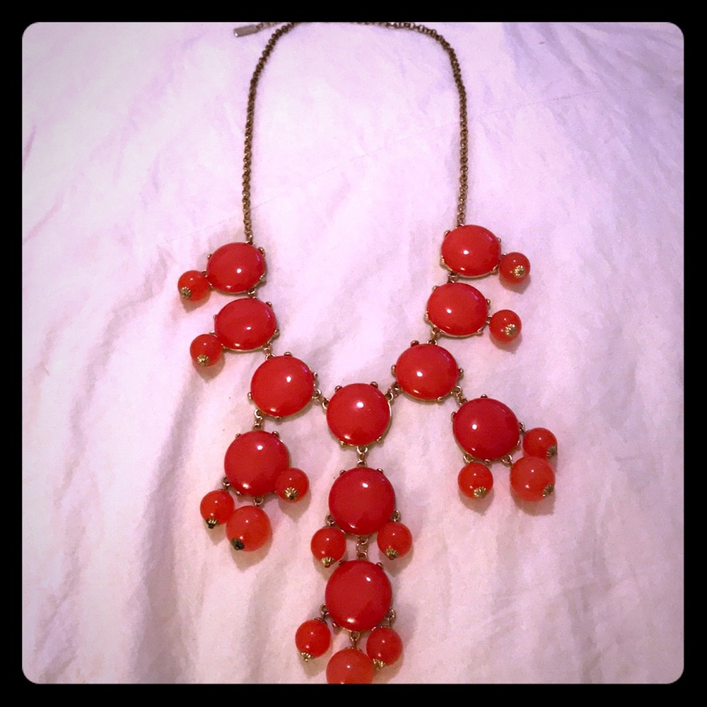 BaubleBar Pink Statement Necklace